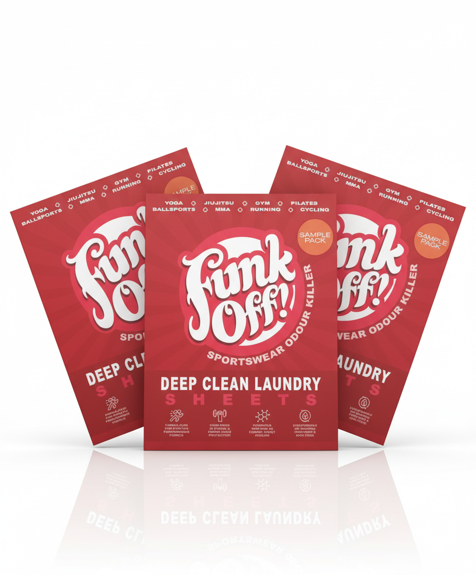 Not for Sale - Sampler Pack (2 Sheets) - Funk Off! Sportswear Detergent Sheets