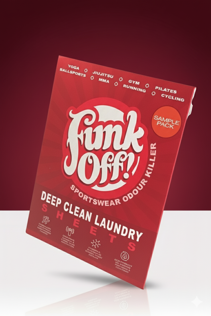 Not for Sale - Sampler Pack (2 Sheets) - Funk Off! Sportswear Detergent Sheets